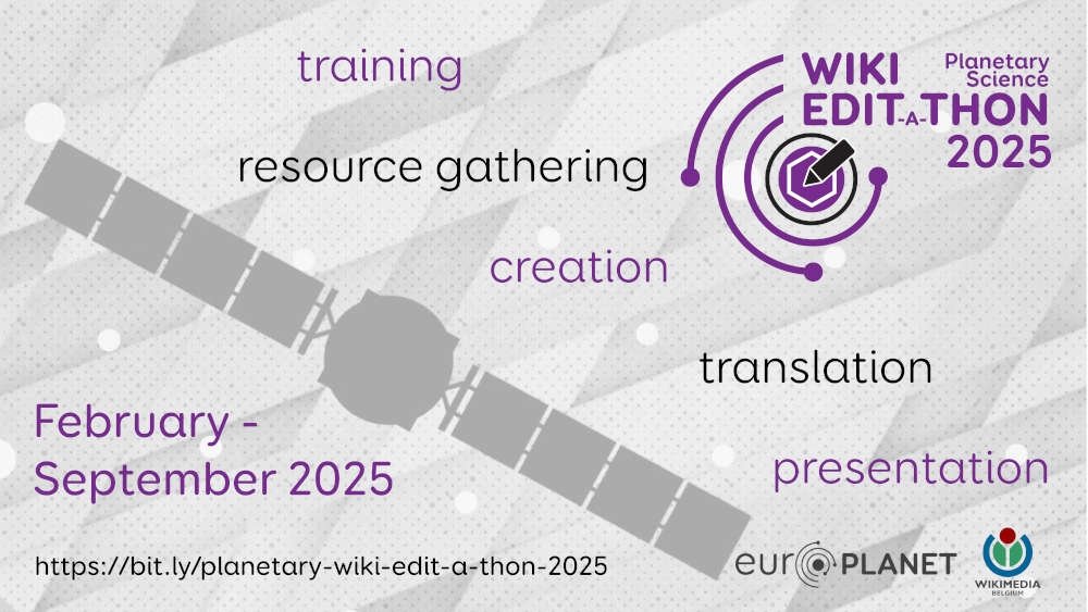 Wiki Planetary Edit A Thon 2025