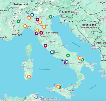 GianniRodari Distribuzionegeografica Quintaedizione