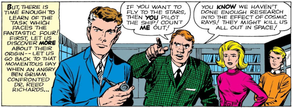 Fantastic Four01 Confronto Ben Reed