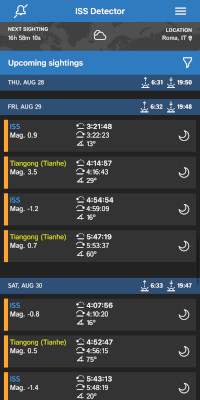 Iss Detector Screenshot