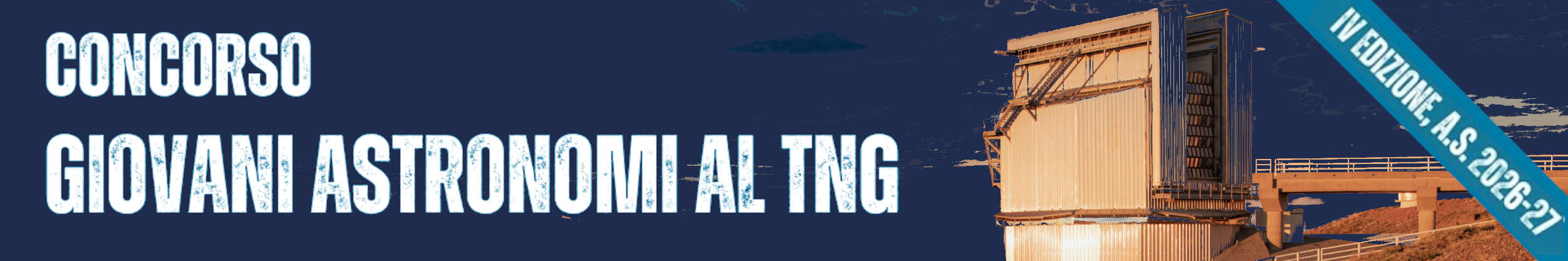 Giovani astronomi tng iv edizione banner