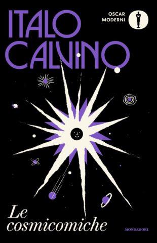 Copertina del libro Le Cosmicomiche di Italo Calvino, Oscar Moderni Mondadori