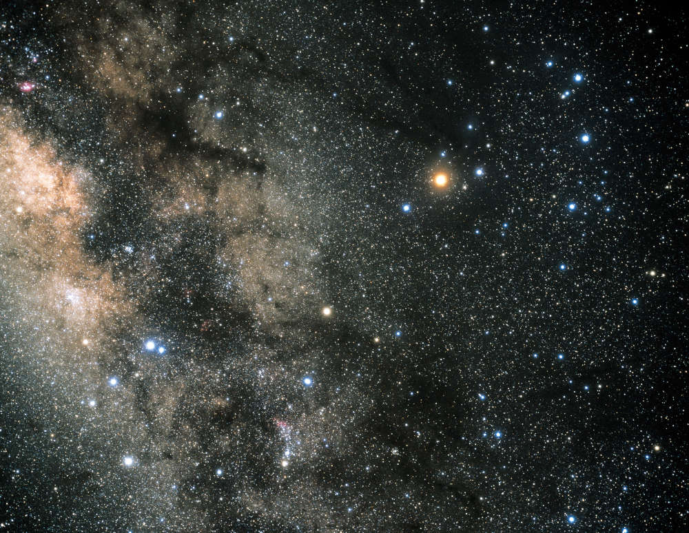 Constellation Scorpius (ground-based image)
