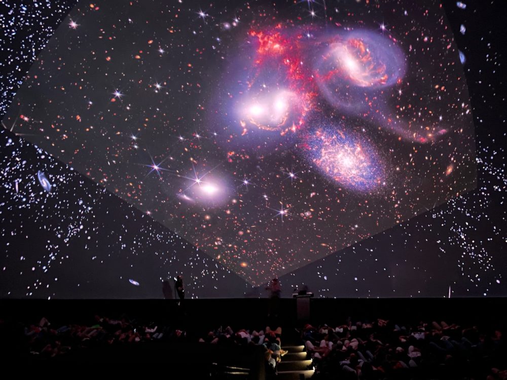 JWST planetarium show Omniversum The Hague July 2022