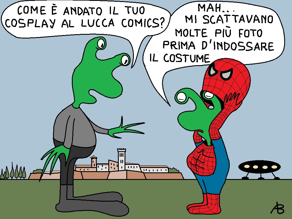 202311 Lucca Comics Spiderman