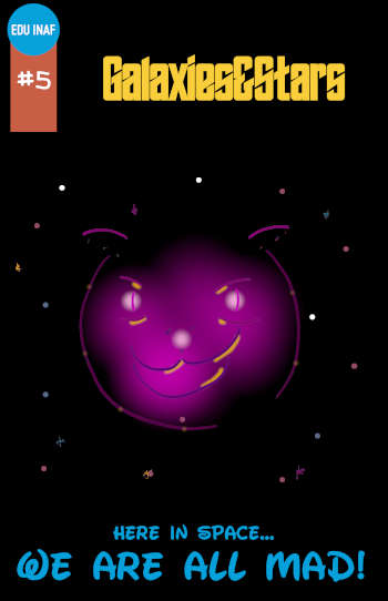 Galaxies And Stars05 Cover Cheshire Cat