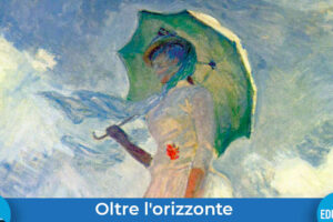 Donna Ombrello Monet Orizzonte Evidenza