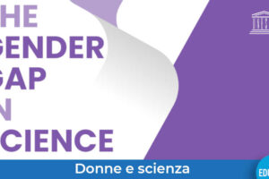 Donne Scienza 2025 - Estratto dalla copertina del rapporto 2024 dell'UNESCO