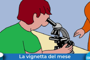 Stelle Microscopio Vignetta Evidenza