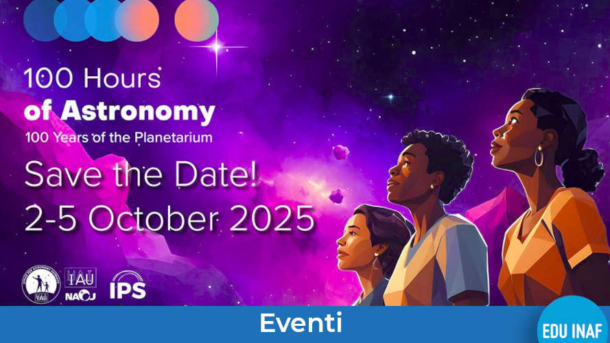 100 Ore Astronomia 2025 Evidenza