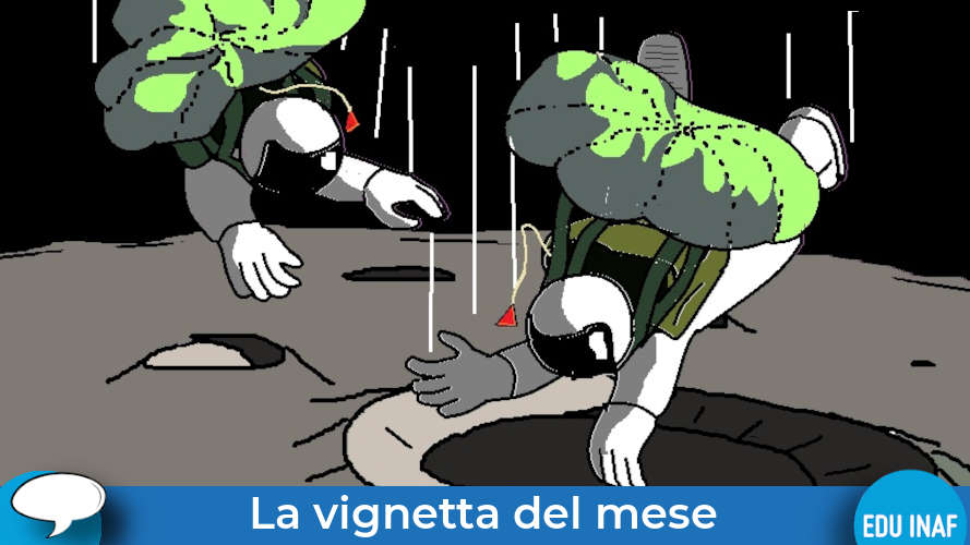 Allunaggio paracadute vignetta evidenza