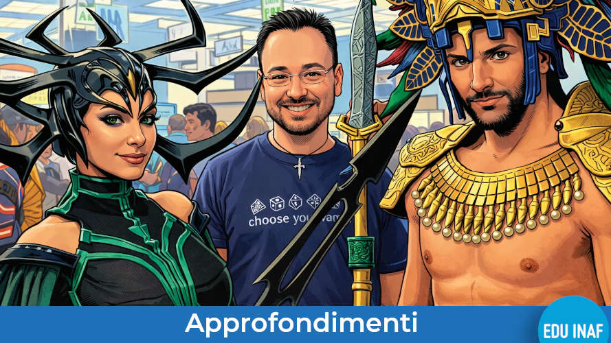 INAF a Etna Comics, quattro anni e counting: intervista a Giovanni Contino