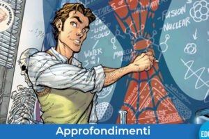 Peter parker supereroi didattica fisica evidenza