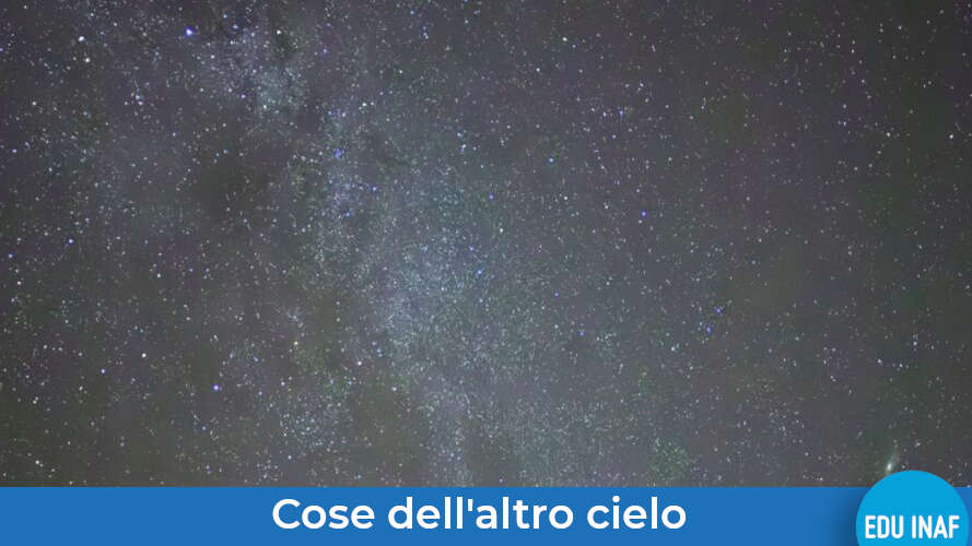 Via lattea cose altro cielo evidenza
