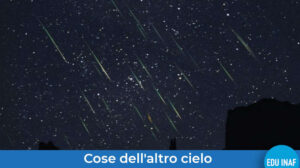Stelle cadenti cose altro cielo evidenza