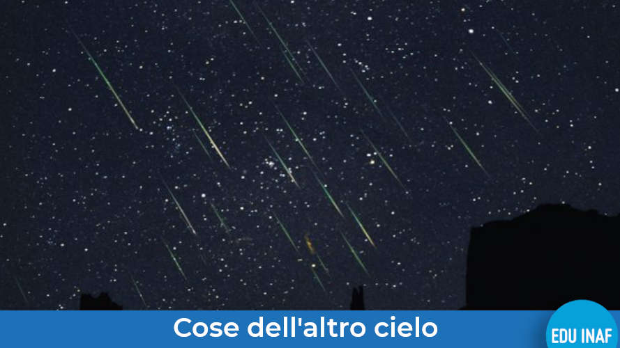 Stelle cadenti cose altro cielo evidenza