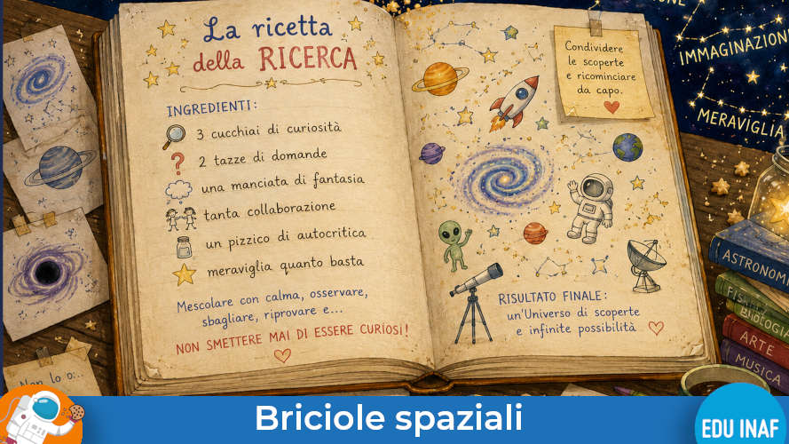 Briciole spaziali ricetta evidenza