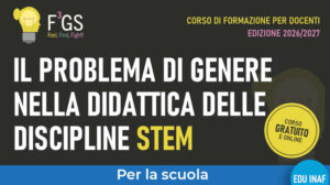 Corso formazione insegnanti genere 2026 3f evidenza
